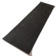 Black S Ball Embossed Cowhide Leather