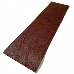 1 Piece Pool Cue Brownish Lizard Print Embossed Cowhide Leather Wrap One