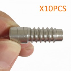 10pcs Stainless Steel 3/8-10 Flat Bottom Joint Protector Pins
