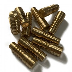 10pcs Brass MODIFIED Flat Bottom 3/8-10 Joint Protector Pins