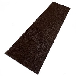Chocolate Color Spanish Bull Embossed Cowhide Leather Wrap