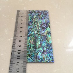 1.5mm(0.059") Thick Natural Paua Abalone Blank Scale Sheet