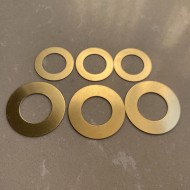 10pcs X Brass Trim Ring - Joint & Butt Size