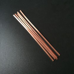 5PC 153x3x0.6mm  Copper Strip