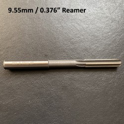 HSS 0.376" reamer (9.55mm)