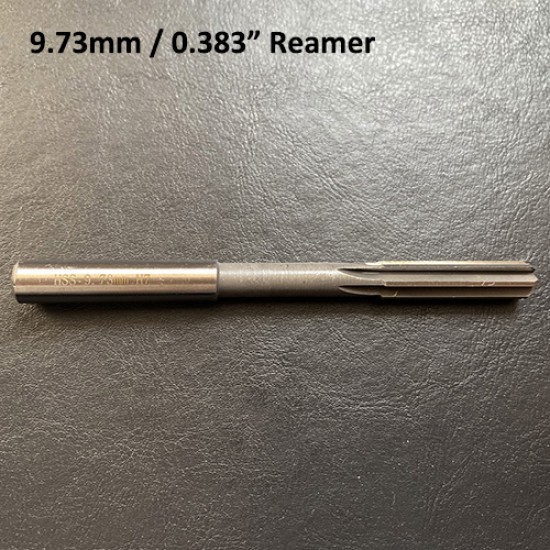 HSS 0.383" reamer (9.73mm) HSS 0.383" reamer (9.73mm)