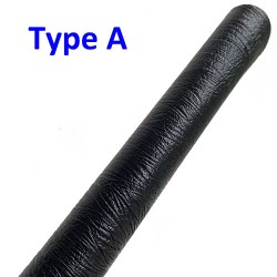 Black Marsh Embossed Cowhide Leather Wrap