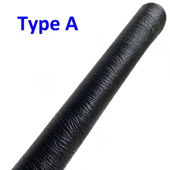 Black Marsh Embossed Cowhide Leather Wrap