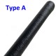 Black Marsh Embossed Cowhide Leather Wrap