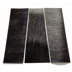 Black Marsh Embossed Cowhide Leather Wrap