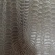 Brown Dragon Leg Embossed Cowhide Leather