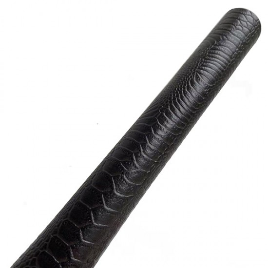 Brown Dragon Leg Embossed Cowhide Leather