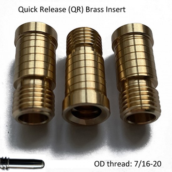 Quick Release (QR) Brass Insert