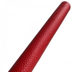Red Litchi Embossed Cowhide Leather 2026
