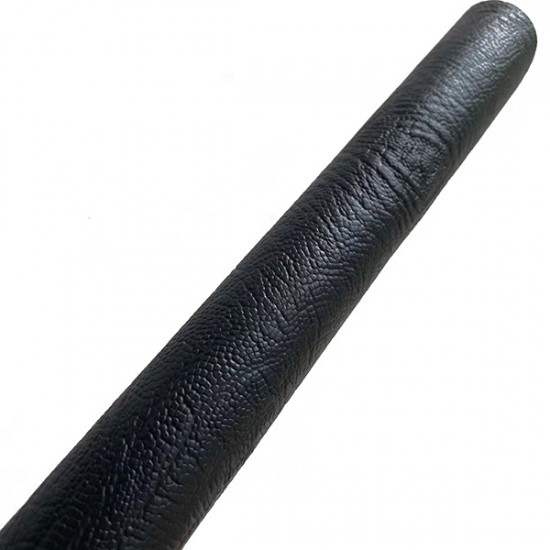 Black Dragon Embossed Cowhide Leather Wrap