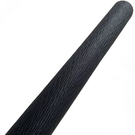 Black Flood Embossed Cowhide Leather Wrap Black Flood Embossed Cowhide Leather Wrap