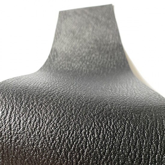 Black Bayberry Embossed Cowhide Leather