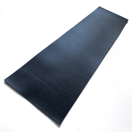 Black River Type Embossed Cowhide Leather