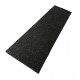 Black Rubbed Embossed Cowhide Leather Wrap