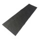 Black Shark Skin Embossed Cowhide Leather