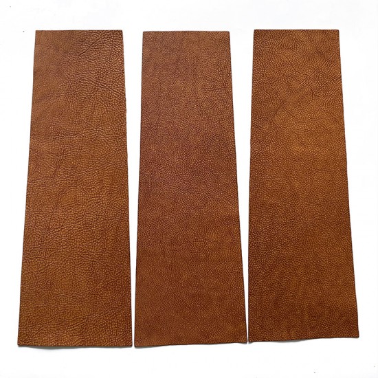 Yellow Bull Embossed Cowhide Leather
